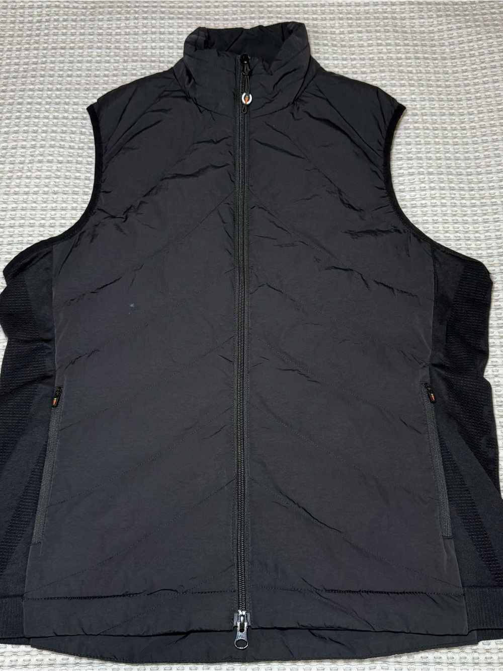 Kerrits Equitech Hybrid Quilted Vest Puffer Jacket Equestrian Riding Size Large